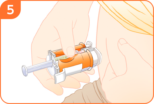 5 皮膚をつまみ